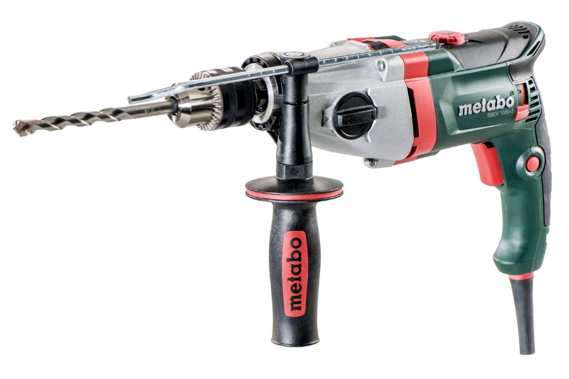 خرید دریل 13 میلیمتر چکشی دیمردار 1010 وات متابو مدل Metabo SBEV 1000-2 | ابزار 3