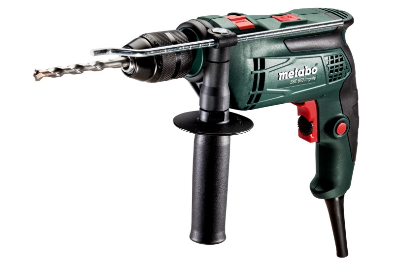 خرید دریل 13 میلیمتر چکشی دیمردار 650 وات اتوماتیک متابو مدل Metabo SBE 650 | ابزار 3