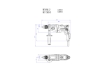 خرید اینترنتی دریل 13 میلیمتر 850 وات دیمردار متابو مدل Metabo drill BE 850-2 | ابزار 3
