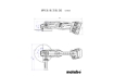  فرز شارژی متابو metabo مدل WPB 36-18 LTX BL 230
