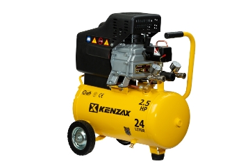 خرید کمپرسور باد 24 لیتری 700 وات کنزاکس مدل Kenzax KAC-124 | ابزار 3