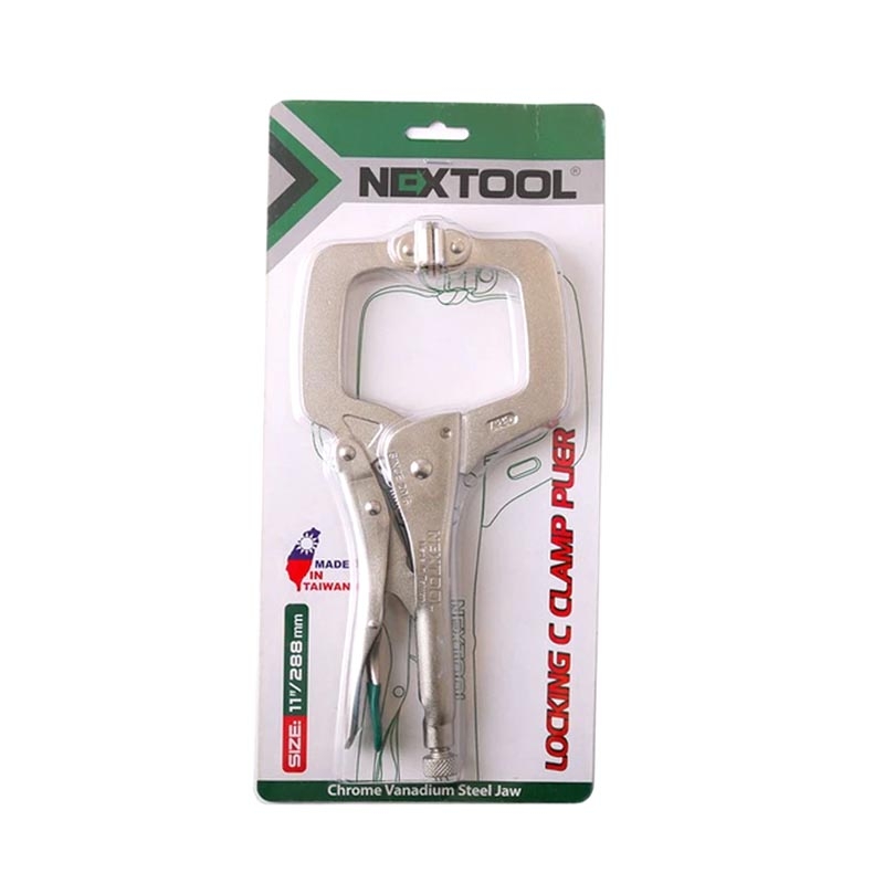 تصویر  انبر قفلی گیره ای سایز ۱۱ اینچ تایوانی نکستول مدل 5686 NEXTOOL