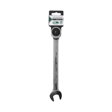 تصویر  آچار یکسر تخت یکسر جغجغه‌ای سایز 19 میلی متر نکستول مدل NEXTOOL NT29022-19