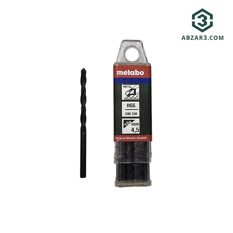 تصویر  مته تکی آهن سایز 4.5 میلی متر متابو METABO