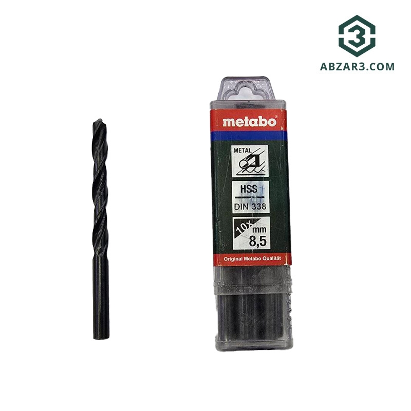 تصویر  مته تکی آهن سایز 8.5 میلی متر متابو METABO