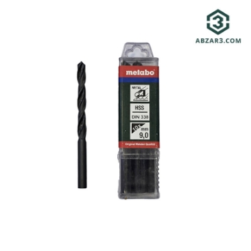 تصویر  مته تکی آهن سایز 9.0 میلی متر متابو METABO