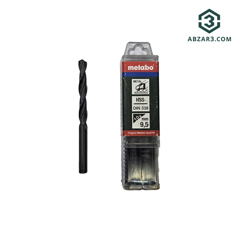 تصویر  مته تکی آهن سایز 9.5 میلی متر متابو METABO