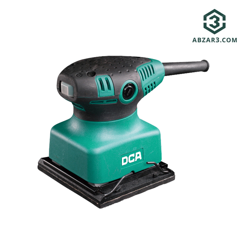 تصویر  سنباده لرزان مشتی 110 × 100 میلیمتر 240 وات دی سی ای مدل DCA ASB03-100S
