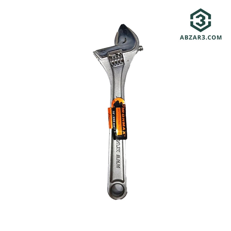 تصویر  آچار فرانسه سایز ۱۰ اینچ آیرون مکس طرح قدیم IRONMAX